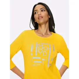 Classic Basics Sieh an! 3/4-Arm-Shirt in sonnengelb | Gr.: 40
