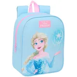 Safta FROZEN Kinderrucksack, Kinderrucksack, Schulrucksack, anpassbar an den Kinderwagen, ideal für Kindergärten, bequem und vielseitig, Qualität und Widerstandsfähigkeit, 22 x 10 x 27 cm