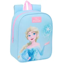 Safta FROZEN Kinderrucksack, Kinderrucksack, Schulrucksack, anpassbar an den Kinderwagen, ideal für Kindergärten, bequem und vielseitig, Qualität und Widerstandsfähigkeit, 22 x 10 x 27 cm