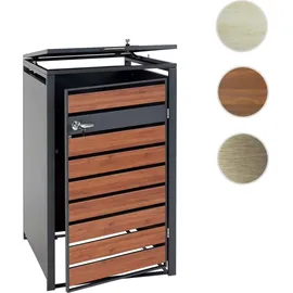 MCW Mülltonnenverkleidung J81 73 x 117 x 98 cm braun