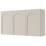 Selsey Arkadia - Sideboard mit Gefrästen Fronten, Greige 150 cm