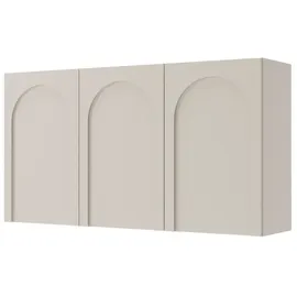 Selsey Arkadia - Sideboard mit Gefrästen Fronten, Greige 150 cm