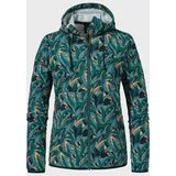 Schöffel Fleecejacke »Fleece Hoody Lugano L«, Gr. 40, 6755 - grün) Damen Jacken