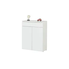 Composad Kommode - weiß - Maße cm B: 82,3 H: 102 T: 35.2