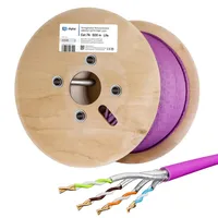 HB-Digital Netzwerkkabel CAT 7a Verlegekabel max. 1200 MHz S/FTP