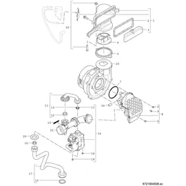 Bosch Condens GC9800iW 30 P 23, Gas-Brennwerttherme 30 kW, Erdgas