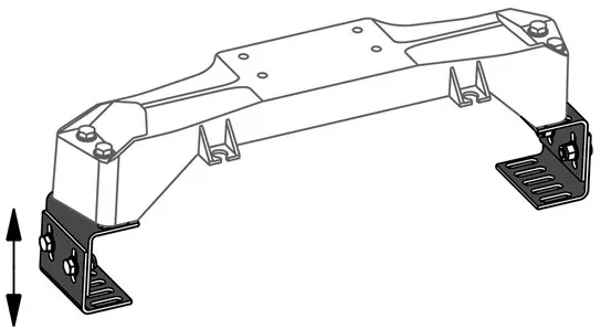 Jung Pumpen S-Zubehör Höhenverstellung JP48667