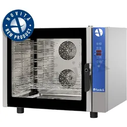 Umluft -Konvektionsofen - AMITEK AWD60 - 6 Backbleche 60x40 oder GN 1/1 - Digital - Manueller Dampf