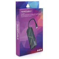 NANOCABLE 10.16.0801 - USB-C HUB 2xUSB-A+USB-C Laden+HDMI