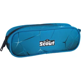 Scout Schulranzen Safety Light Alpha Set 4-teilig Polar Blue