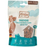 MjAMjAM - Premium Hundesnack - Snackbag - erlesenes Muskelfleisch von der Pute, 1er Pack (1 x 100 g), naturbelassen ganz ohne synthetische Konservierungsstoffe