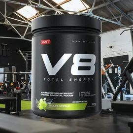 Vast V8 Total Energy Sour Apple Pulver 314 g