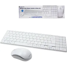Logilink Funk Slim Tastatur DE Set (ID0109)