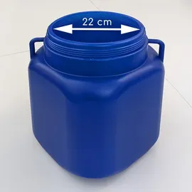 plasteo Weithalsfass 30 l blau