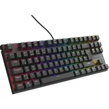 Genesis Thor 303 TKL, schwarz, LEDs RGB, hot-swap, Gaote Outemu BROWN, USB, DE (NKG-2176)