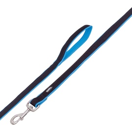 Nobby Leine Mesh Preno, hellblau, L: 120 cm, B: 20/25 mm, 1 Stück