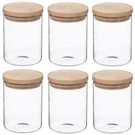 Wellhome Einmachglas 600 ml 6 St.