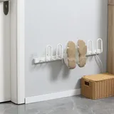 Homcom Elektrischer Schuhtrockner 3 St. Weiß