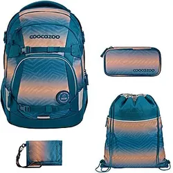 Coocazoo MATE Pacific Tribes 4tlg Schulrucksack Set