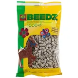 SES Creative SES Beedz Bügelperlen 1000 Stück grau