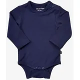 MINYMO - Langarm-Body BAMBOO – MINY BASIC in dark navy Gr.56
