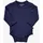 MINYMO - Langarm-Body BAMBOO – MINY BASIC in dark navy Gr.56