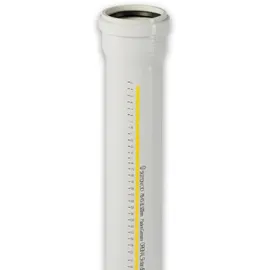 Gebr. Ostendorf Kunststoffe Schallgedämmtes Abwasserrohr mit einseitiger Muffe (Ausführung: DN 78 L=2000 mm)