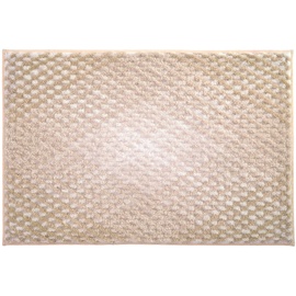 Kleine Wolke Badteppich Cory, Farbe: Pearl, Material: 100% Polyester, Größe: 70x120 cm