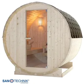 SANOTECHNIK Tromsö L inkl. 6 kW Ofen + int. Steuerung