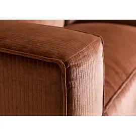 MASSIVMOEBEL24.DE Sofa 3-Sitzer 286x103x69 Cord kupfer VALENCIA