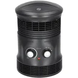 NORDIC HOME CULTURE 360° Heizlüfter 2 Heizstufen, Standgerät, Überhitzungsschutz