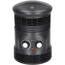 NORDIC HOME CULTURE 360° Heizlüfter 2 Heizstufen, Standgerät, Überhitzungsschutz