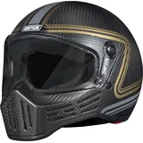 Simpson M30 Slipline Matt Schwarz/Gold/Grau XL