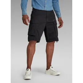 G-Star Rovic Zip Relaxed 1/2 , kurz, Premium Mico Stretch, einfarbig schwarz, 31W