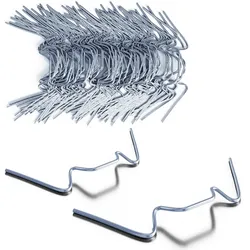 Gewächshausklammern 50er-Set Edelstahl