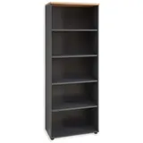 Innostyle Memphis Aktenregal 75 x 38 x 197 cm braun
