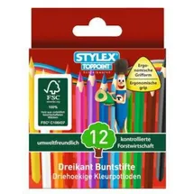 Stylex Buntstift 12 St. mehrfarbig