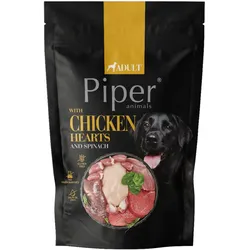 DOLINA NOTECI Piper für Hunde mit Hühnerherzen und Spinat 500g