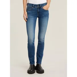 G-Star Midge Mid Straight Jeans Medium Indigo Aged 33 30