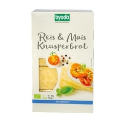 Byodo Reis und Mais Knusperbrot bio