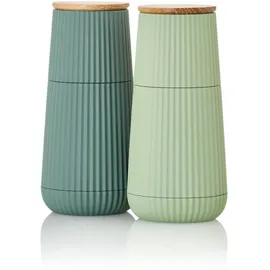 AdHoc Set Pfeffer- und Salzmühle Scape - Dunkelgrün & Hellgrün