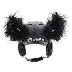 EISBÄR Damen Hörner Helmet Lux Horn, schwarz, ONE SIZE