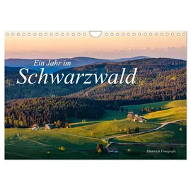 Calvendo Ein Jahr im Schwarzwald (Wandkalender 2026 DIN A4 quer), CALVENDO Monatskalender: Der Schwarzwald übers Jahr. (CALVENDO Orte)