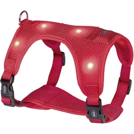 Nobby Flash Mesh Hundegeschirr Rot M