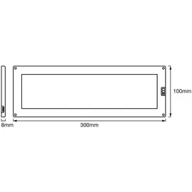 LEDVANCE Cabinet LED Panel 300x100 two light