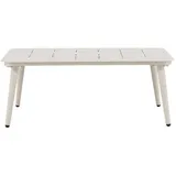 VCM Lina Gartentisch 90 x 90 x 34 cm Beige