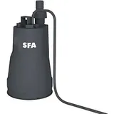 SFA Sanibroy SFA Schmutzwasserpumpe SANIPUDDLE-001 mit Flachsaugfunktion, für Kellerentwässerung