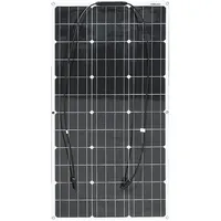 Aysolar 100W 18V Solarpanel Flexibel Monokristalline Flexible Solarmodul für Wohnmobil Balkon Wohnwagen Boot Yacht Van Auto 12V Batterien