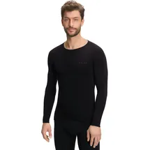 Falke Longsleeved Herren Unterhemd, schwarz - XXL