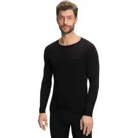 Falke Longsleeved Herren Unterhemd, schwarz - XXL